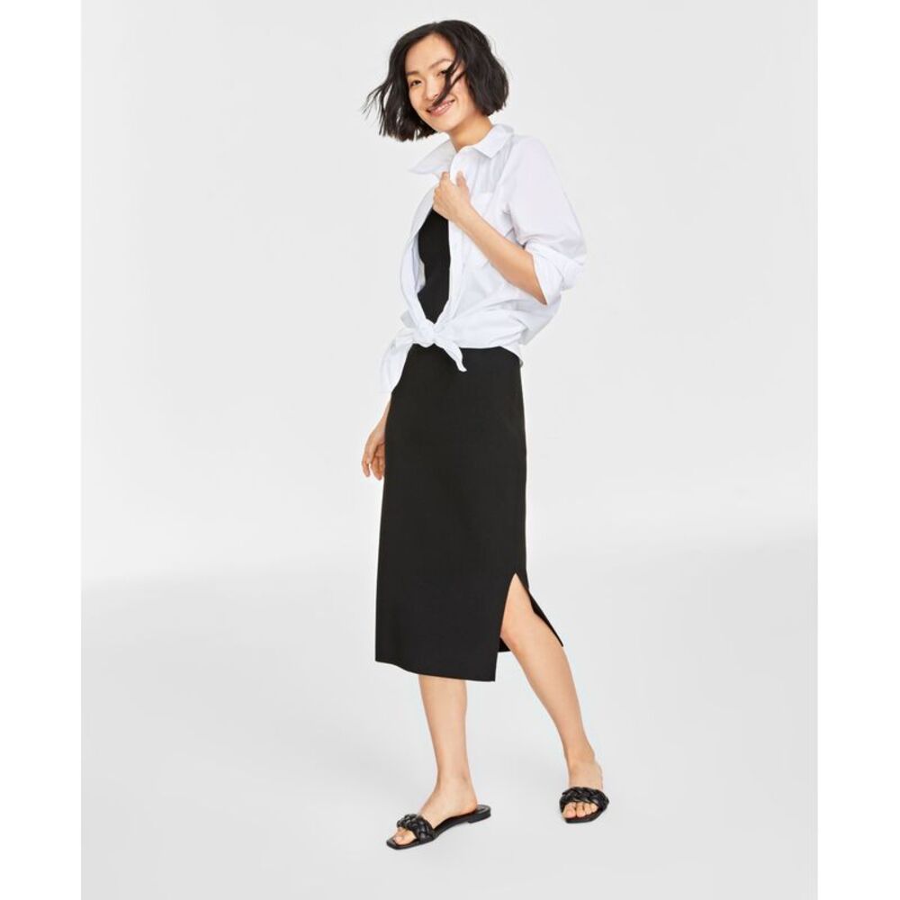 Women's Ribbed Sweater Dress